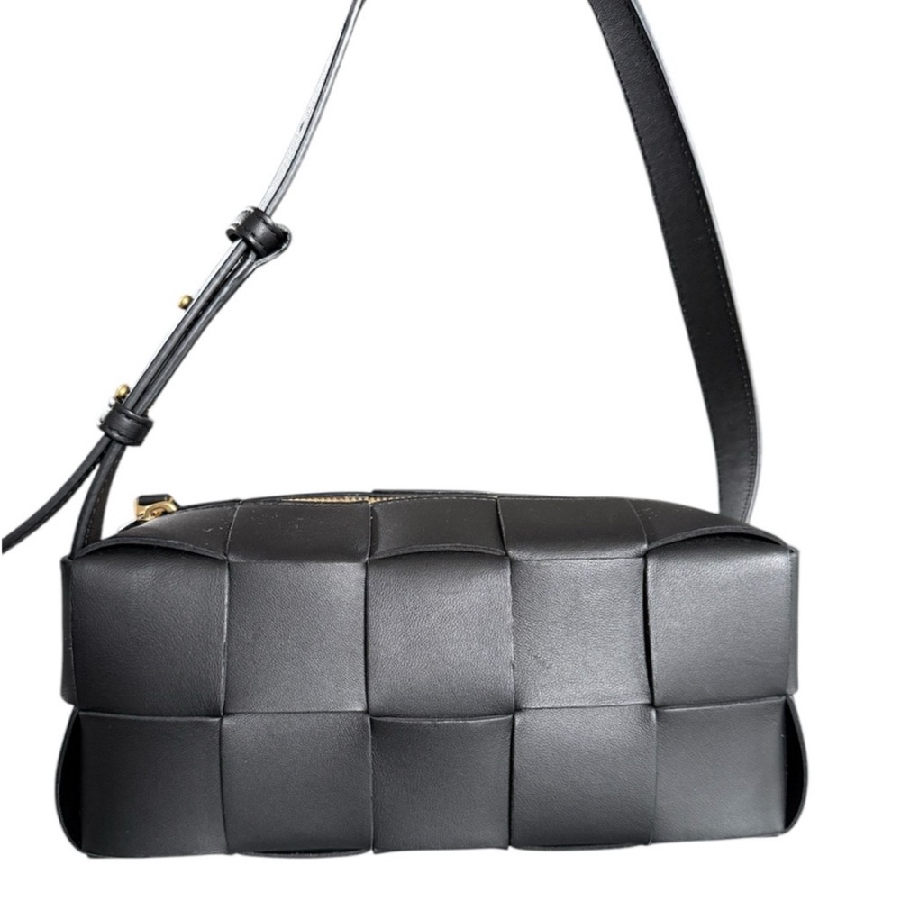 Authentic Bottega Veneta Brick Cassette Bag